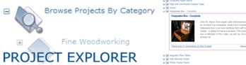 Browse Projects using the Project Explorer