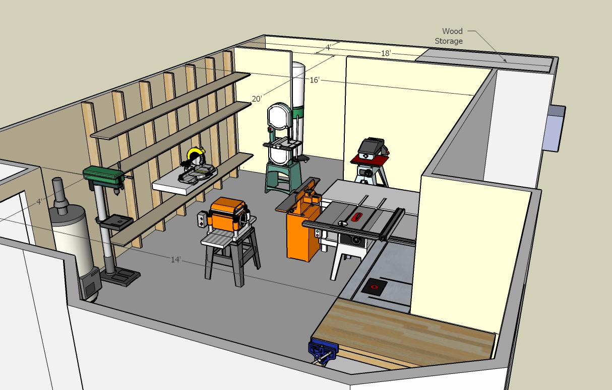 16 Photos And Inspiration Small Workshop Layout Plans JHMRad