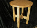 Arts and Crafts Round Table - Stickley #603 (round tabouret)