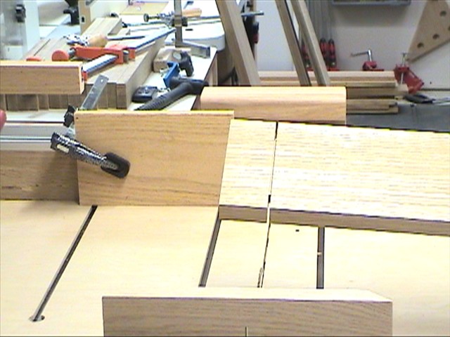 Stickley Panel Bed in progress